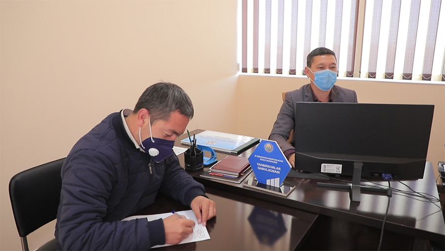 ТАДБИРКОРЛАР МУРОЖААТЛАРИ ИЖОБИЙ ҲАЛ ЭТИЛМОҚДА