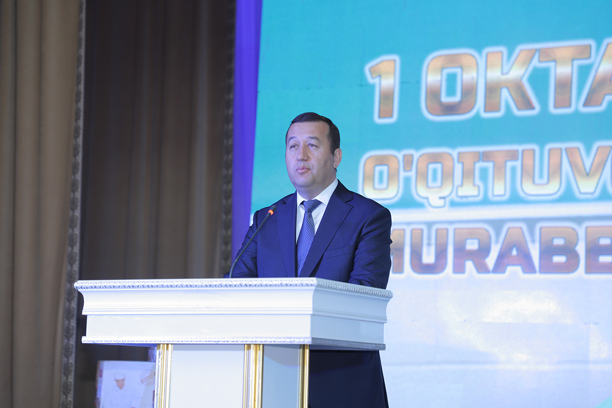 Amudaryo tumani hokimi Sultonboy Yoʻldashevning 1-oktyabr – 