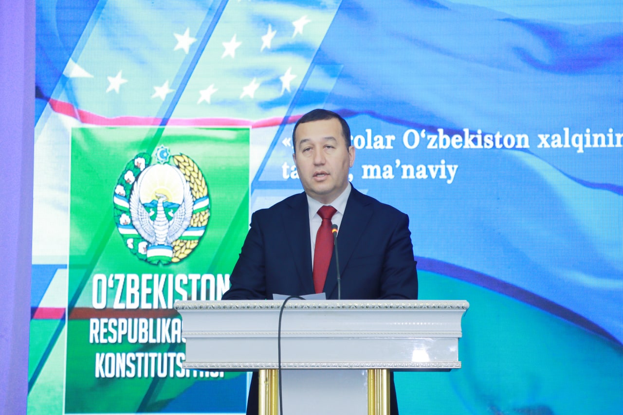 Amudaryo tumani hokimi Sultonboy Yoʻldashevning  Oʻzbekiston
