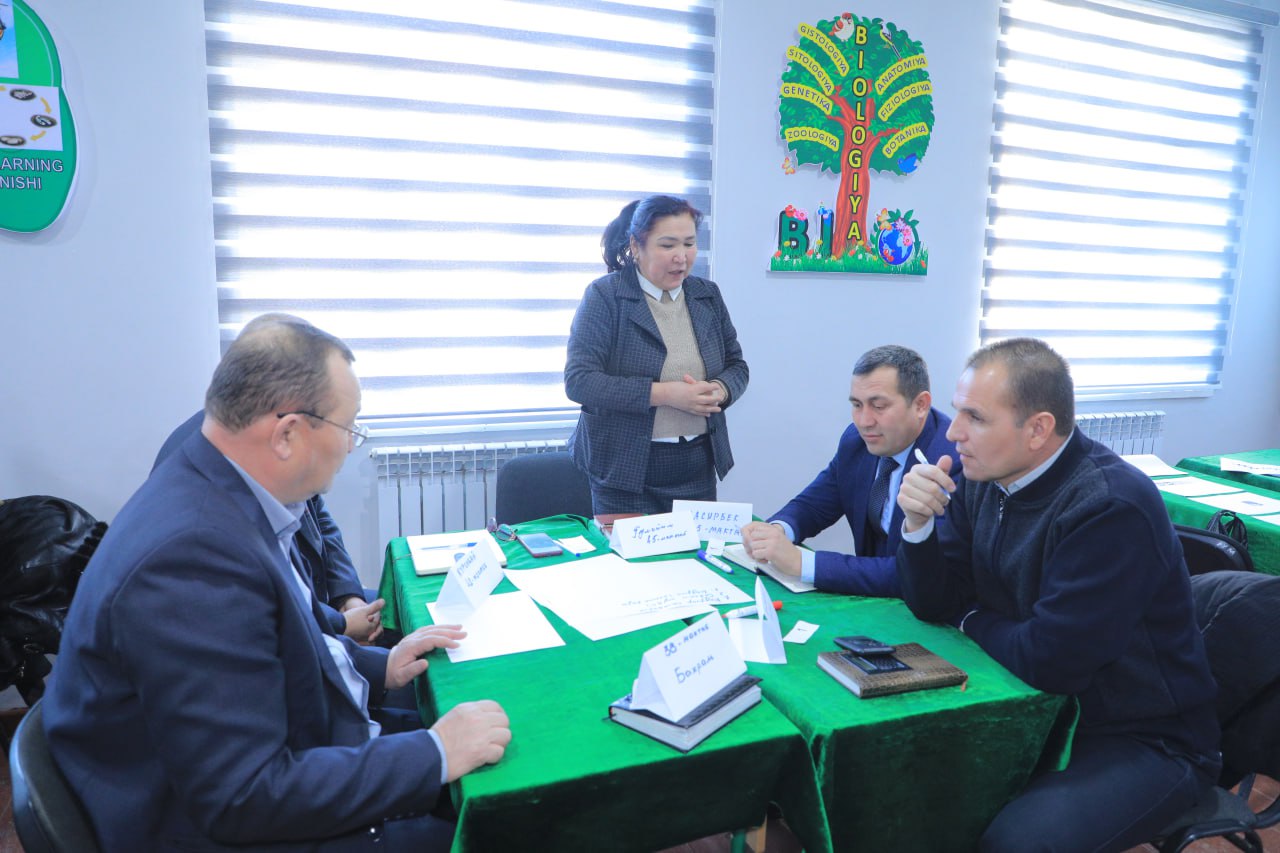 Umumtaʼlim maktablari rahbarlari uchun “Zamonaviy  maktab li