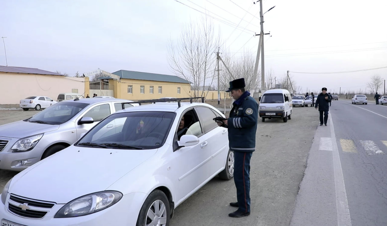 YOʻL-PATRUL XIZMATI XODIMLARI TRANSPORT HODISALARINING OLDIN