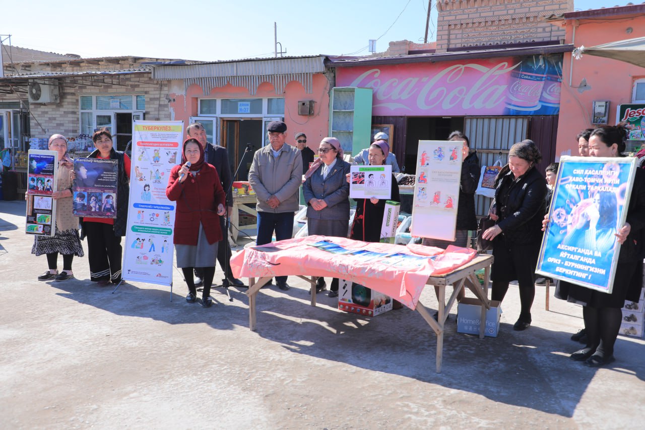 БУТУНЖАҲОН СИЛГА ҚАРШИ КУРАШ КУНИГА БАҒИШЛАНГАН ТАДБИР БЎЛИБ