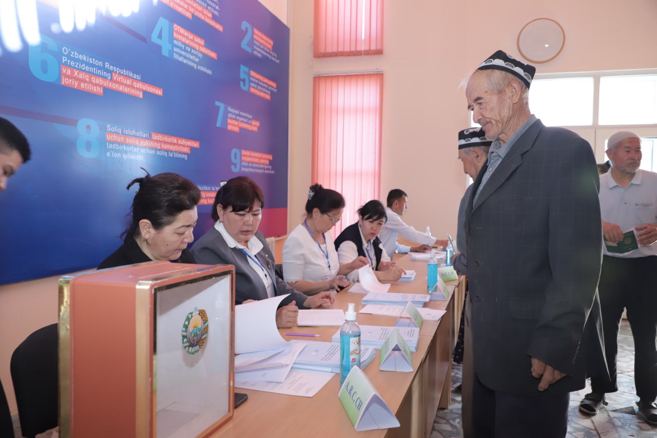 Referendumda amudaryoliklar uyushqoqlik bilan ishtirok etish