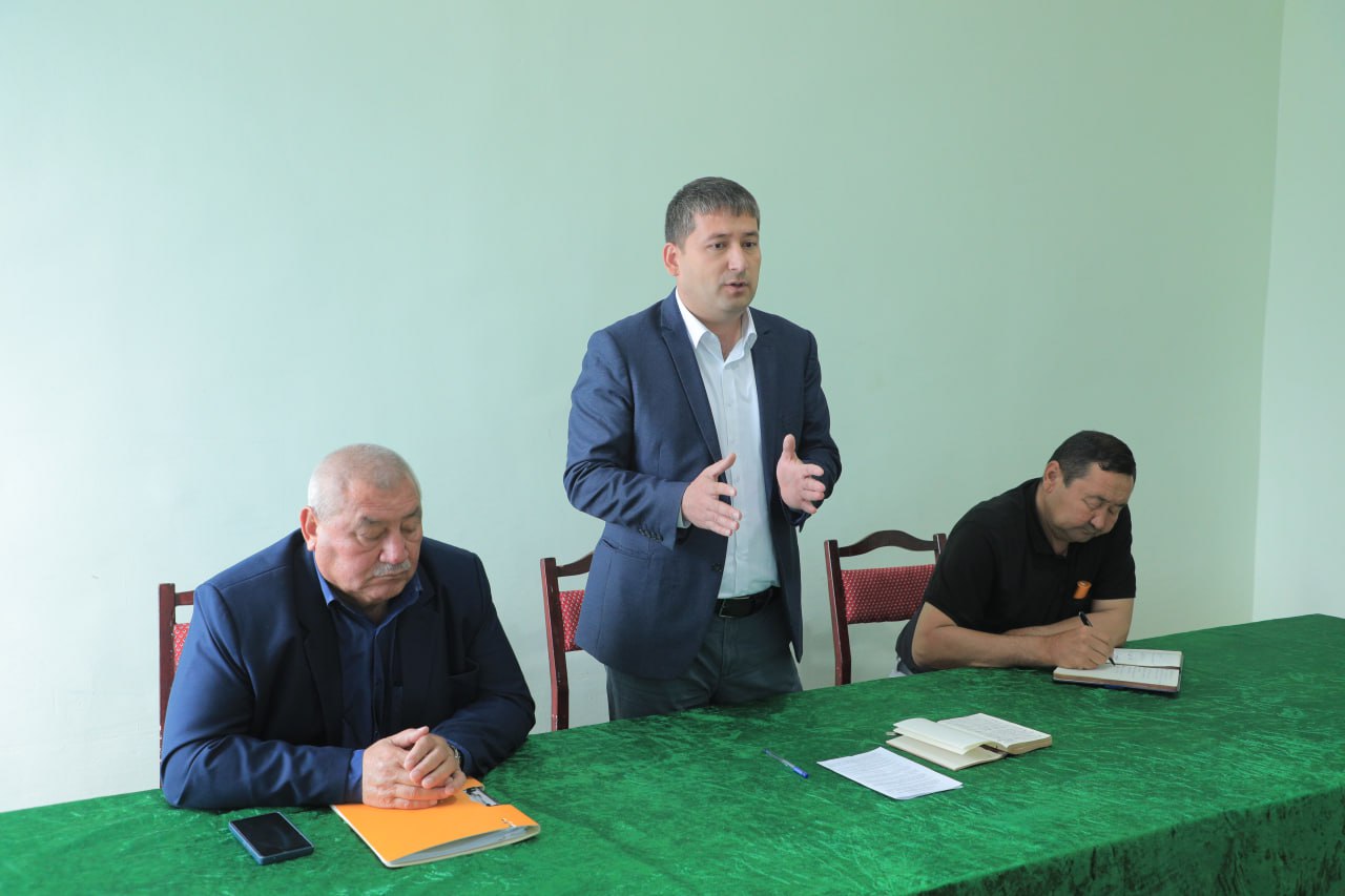 Nazarxon ovulida yoshlar bilan uchrashuv oʻtkazildi