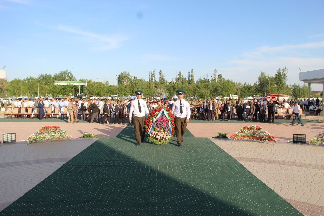 Amudaryo tumanida 9-may − Xotira va qadrlash kuni munosabati