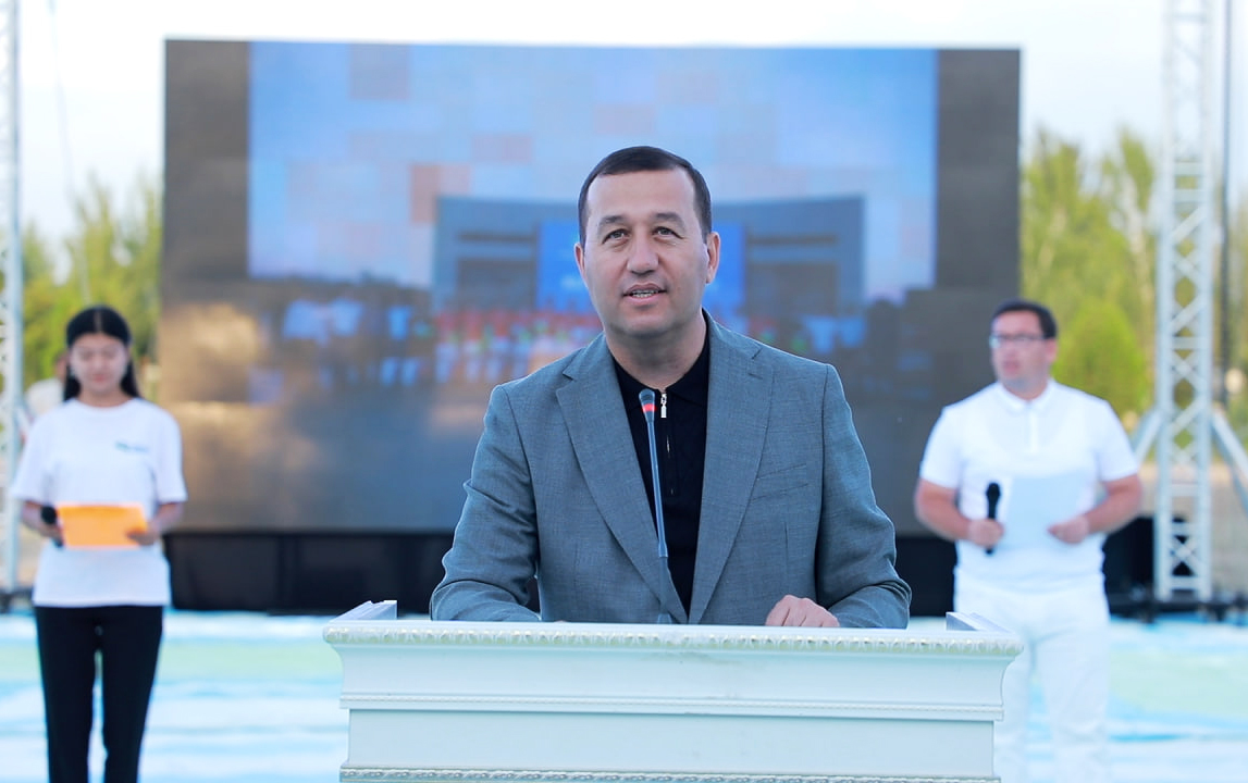 30 июнь – Ёшлар куни муносабати билан Амударё тумани ҳокими Султонбой Йўлдашевнинг амударёлик ёшларга байрам табриги