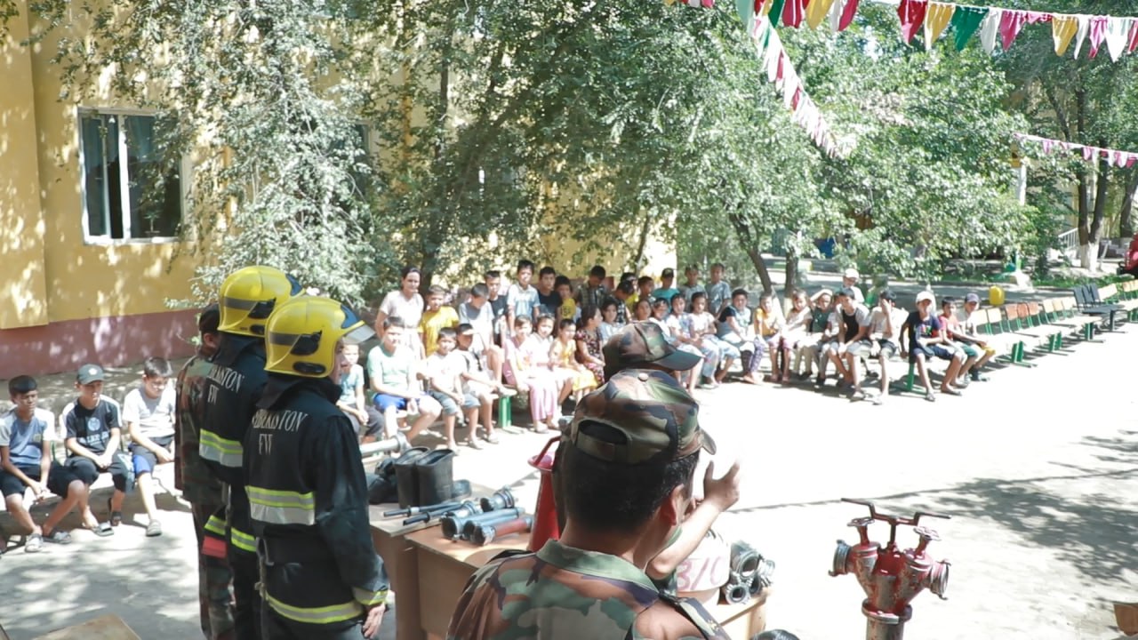 “YoNGʻIN XAVFSIZLIGINI TAʼMINLASh BOʻYIChA DOLZARB 30 KUN” D