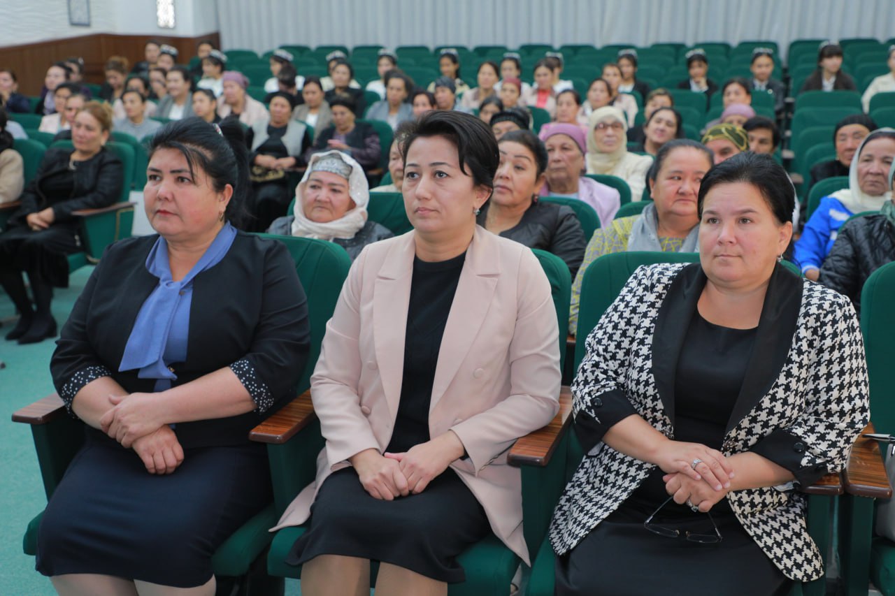 “Xalqaro qishloq ayollari kuni”ga bagʻishlangan tadbir boʻli