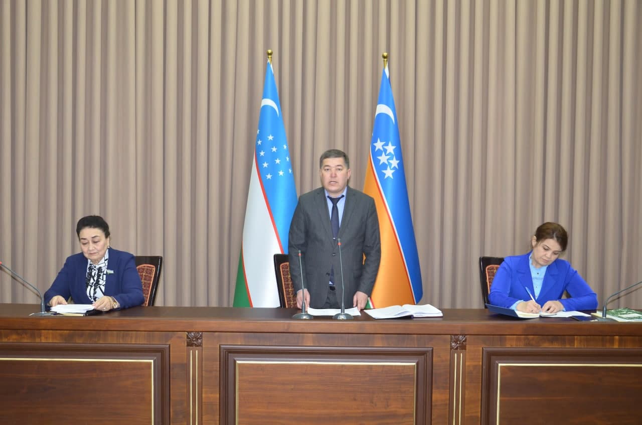 2021-YILGI DAVLAT DASTURI LOYIHASI BOʻYIChA YIGʻILISh OʻTKAZ