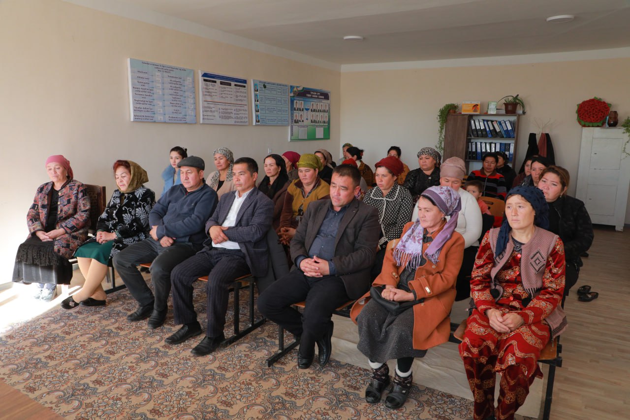 GRANT LOYIHASI DOIRASIDA TADBIR OʻTKAZILDI