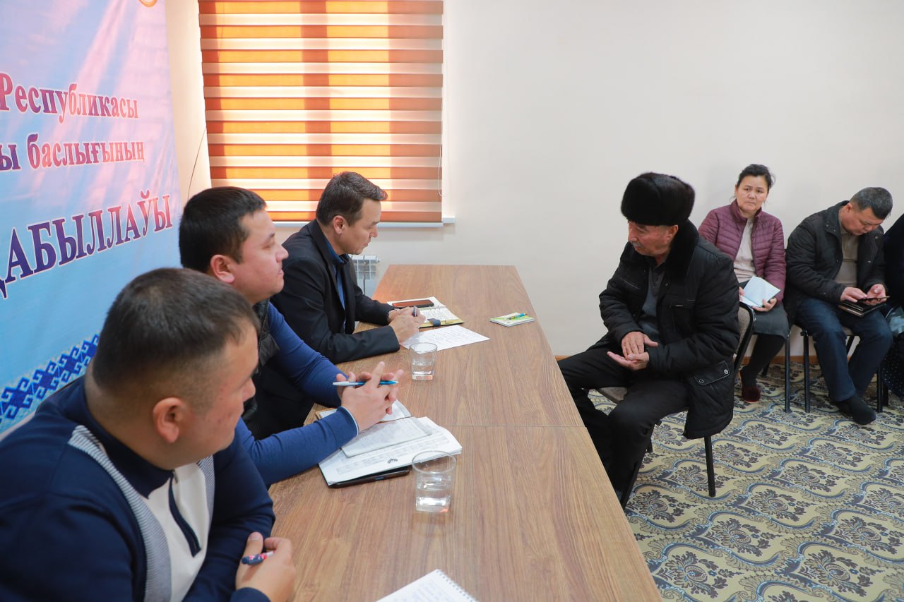 ТОШЁП ОВУЛИДА СЕКТОР РАҲБАРИНИНГ САЙЁР ҚАБУЛИ ЎТКАЗИЛДИ