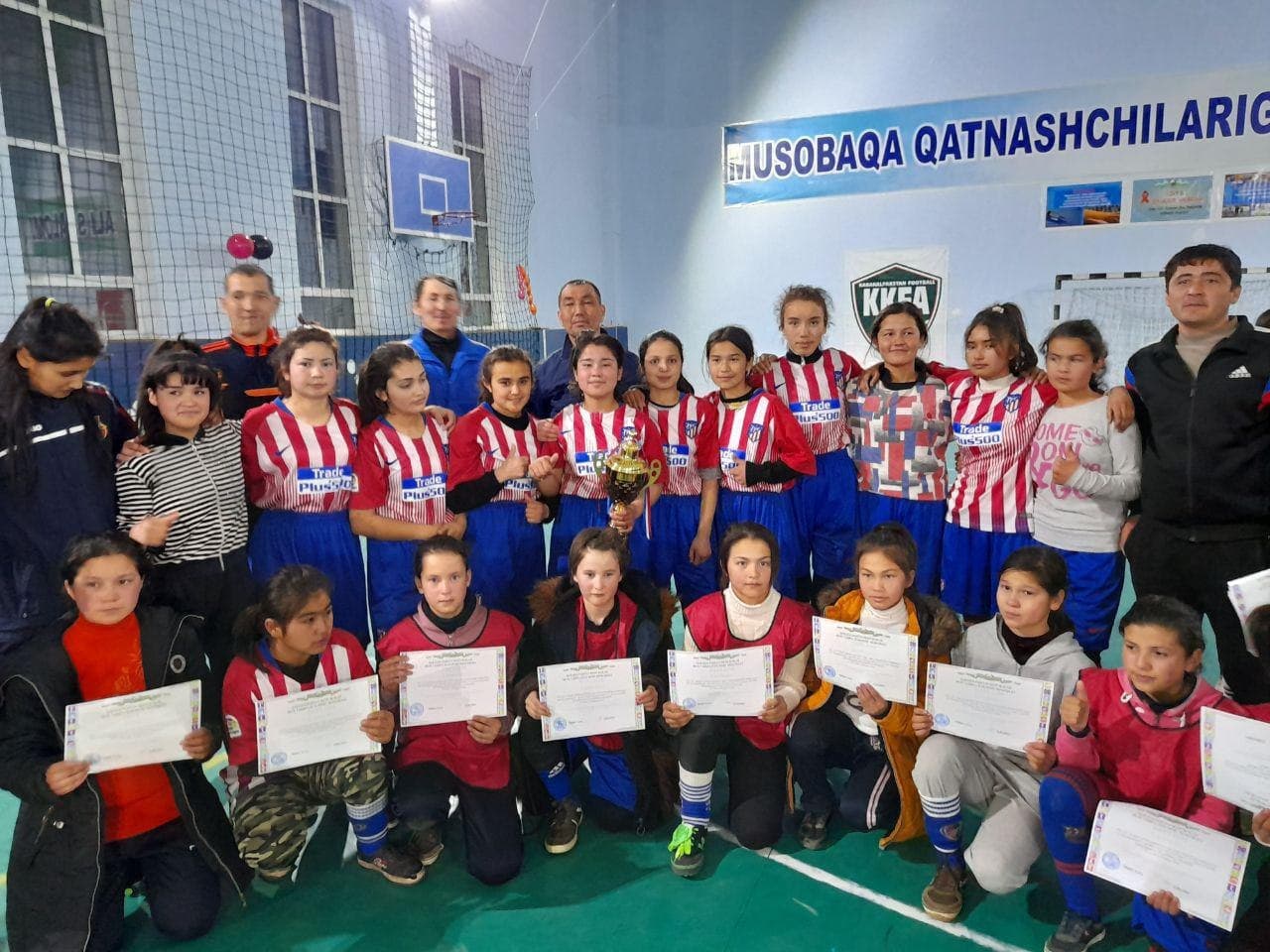 АМУДАРЁЛИК СПОРТЧИЛАР ҚОРАҚАЛПОҒИСТОН РЕСПУБЛИКАСИ КУБОГИ СО