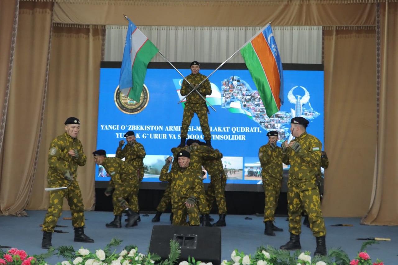 Qoʻmondon va yoshlar uchrashuvi oʻtkazildi