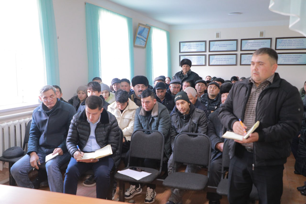 Босув маҳалласида ҳоким сайёр қабули бўлиб ўтди