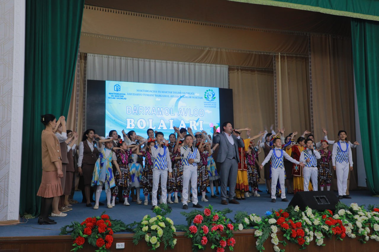 “Barkamol avlod bolalari” festivalining gʻoliblarini taqdirlash marosimi oʻtkazildi