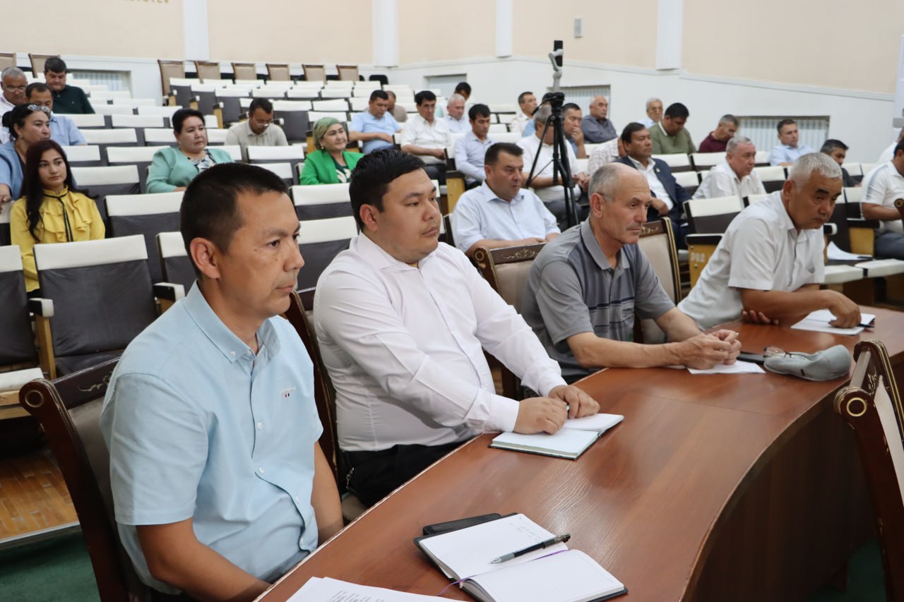 Xalq deputatlari Amudaryo tuman Kengashining 73-sessiyasi to