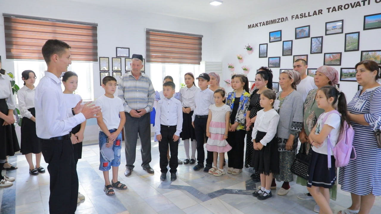 “Ochiq eshiklar kuni” tadbiri doirasida oʻquvchilar Amudaryo