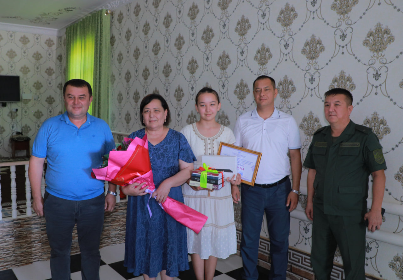 Амударёлик ёш китобхон мамлакат миқёсидаги танловда 2-ўринни
