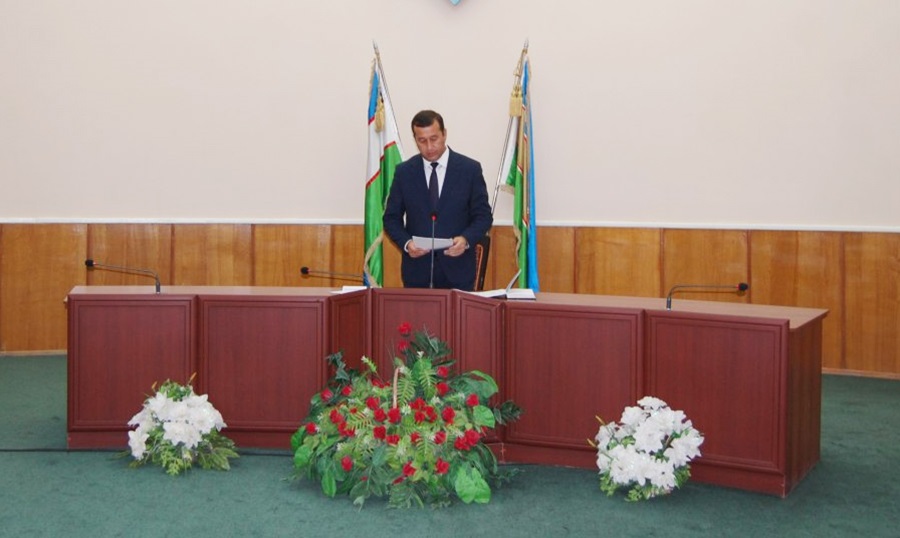 Xalq deputatlari Amudaryo tuman Kengashining 12-sessiyasi to