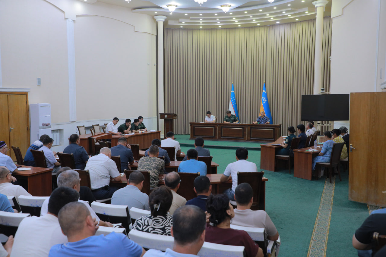 Ҳуқуқни муҳофаза қилувчи органлар фаолиятини мувофиқлаштирувчи кенгаш йиғилиши бўлиб ўтди