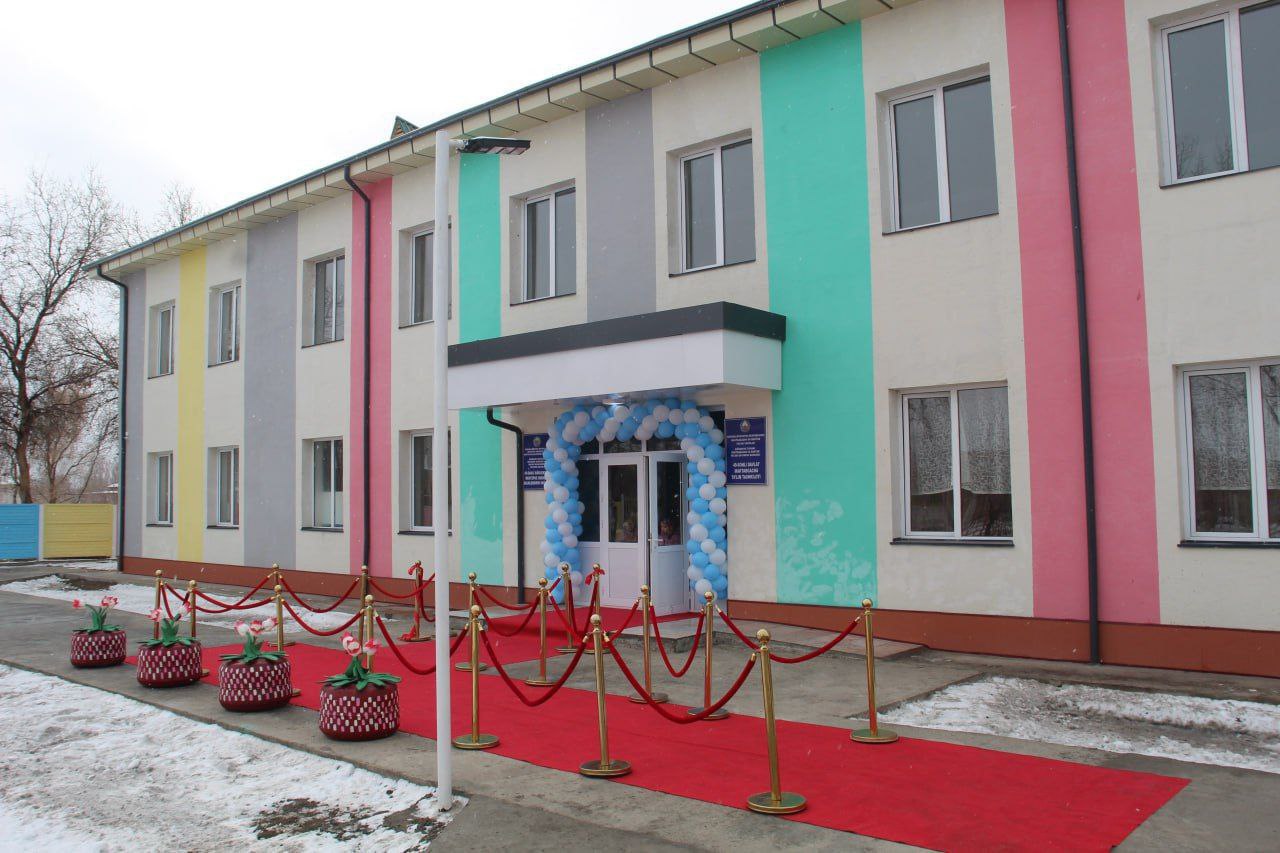 49-sonli maktabgacha taʼlim tashkiloti binosi yangidan quril