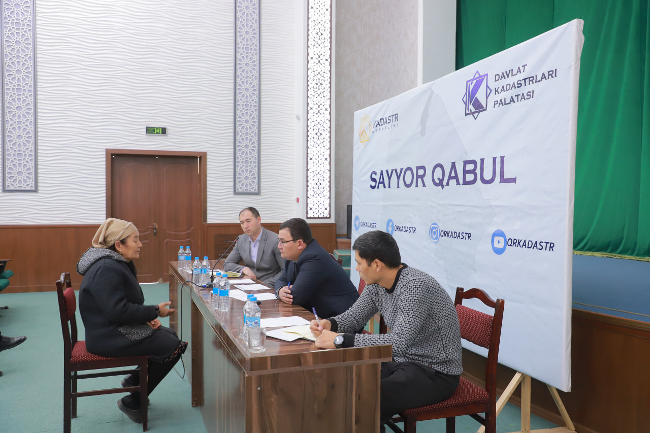 DAVLAT KADASTRLARI PALATASI QORAQALPOGʻISTON RESPUBLIKASI BO