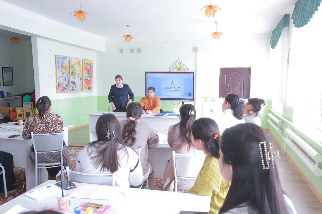 MTTDA SEMINAR-TRENING: “ILK QADAM” DAVLAT DASTURI ASOSIDAGI 