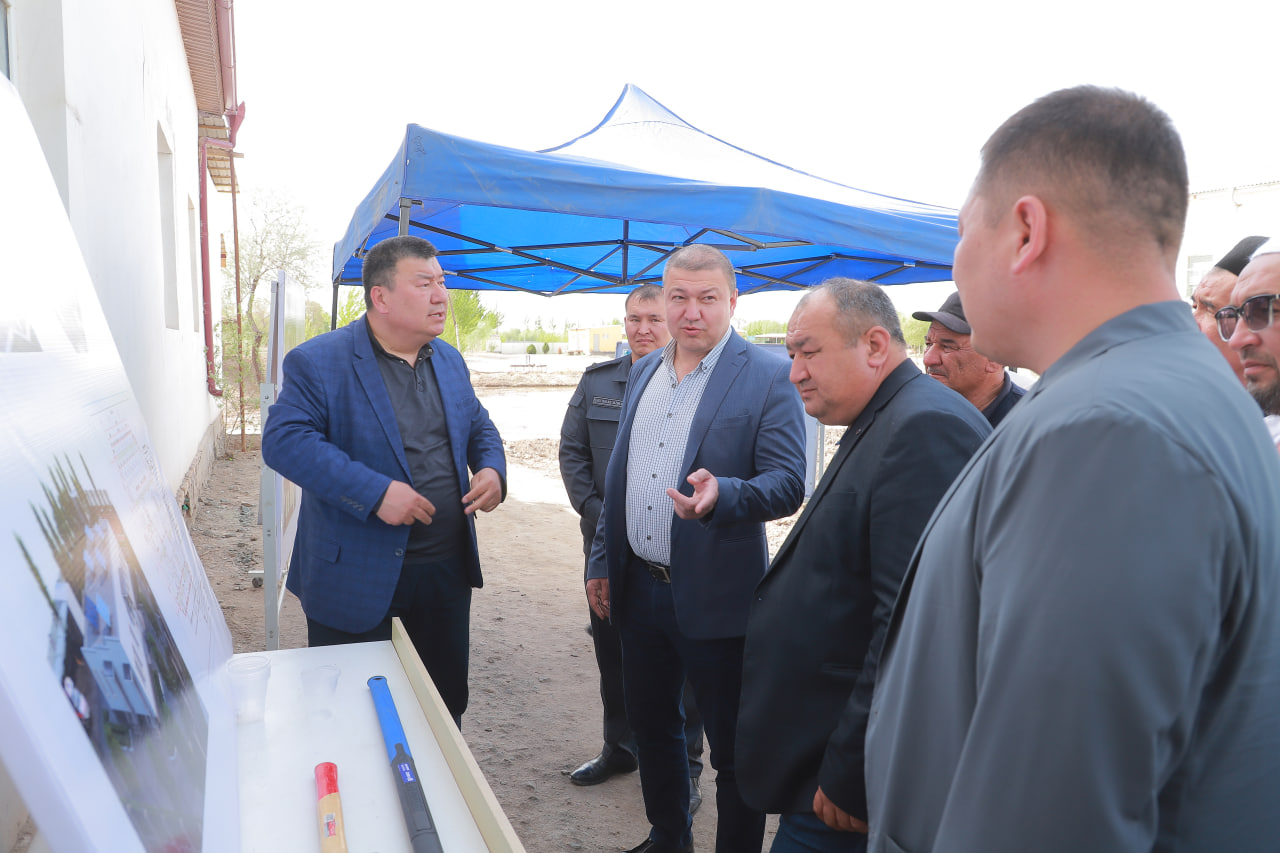 УЙШИНЛИК ТАДБИРКОР МАҲАЛЛАСИДА ТИББИЙ ПУНКТ ҚУРИЛИШИГА ҲОМИЙ