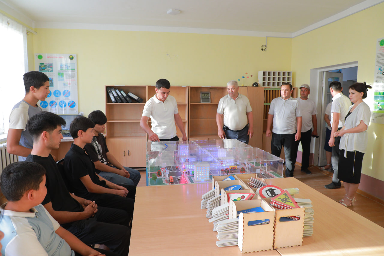65-сонли мактабда “Долзарб 90 кун” лойиҳаси доирасида “Ёшлар