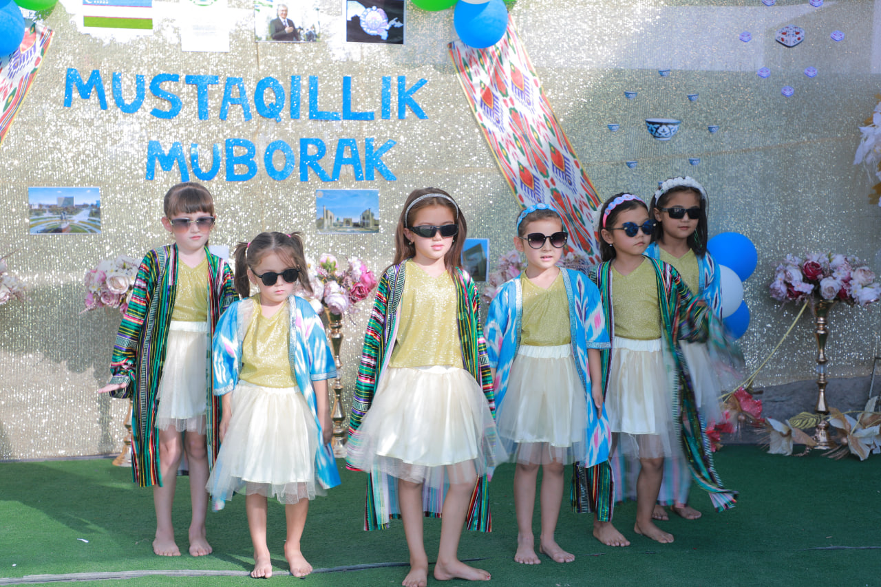 "HAPPY KIDS"да байрам шукуҳи: болажонлар мустақилликни нишонлади