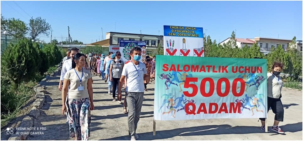 TIBBIYoT BIRLAShMASIDA «BIZ TAMAKISIZ HUDUDNI TANLAYMIZ» ShI