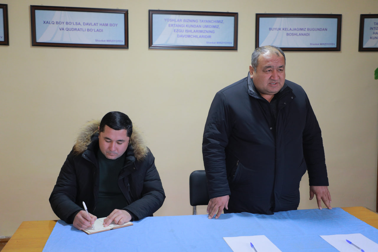 Куюк кўпирда сайёр қабул самарали ечимлар билан якунланди