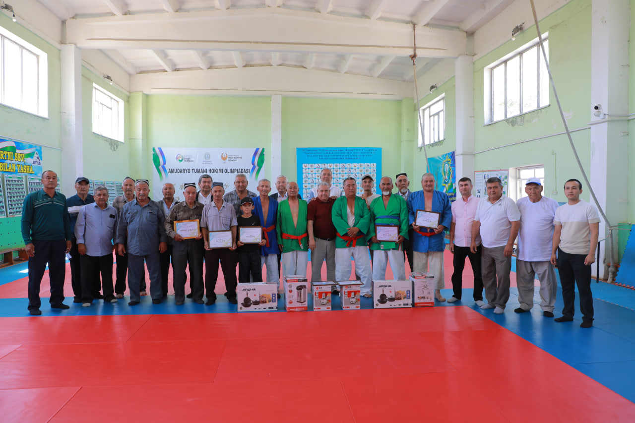 Amudaryoda nuroniylar oʻrtasida “Gʻayratli keksalar” sport m