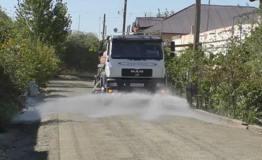 Амударё тумани Йўллардан фойдаланиш УК томонидан 1-ярим йилл