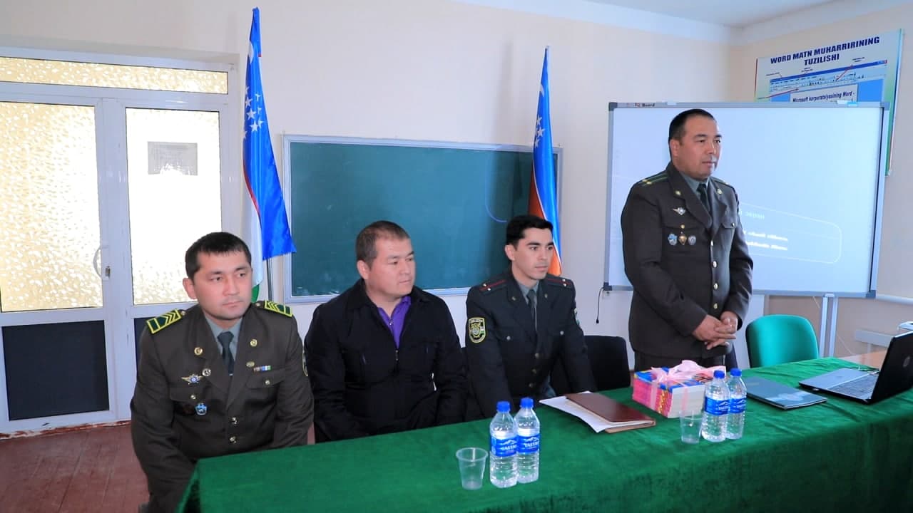 Yoshlarni harbiy-vatanparvarlik ruhida tarbiyalash maqsadida