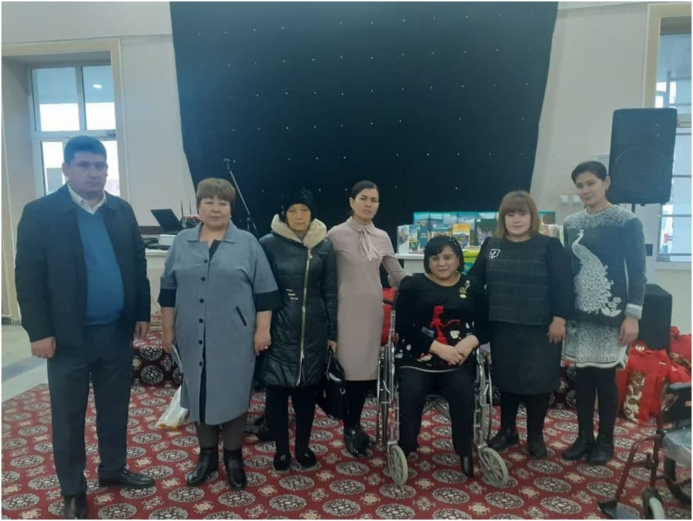 ХАЛҚАРО НОГИРОНЛАР КУНИ МУНОСАБАТИ БИЛАН ТАДБИР ЎТКАЗИЛДИ