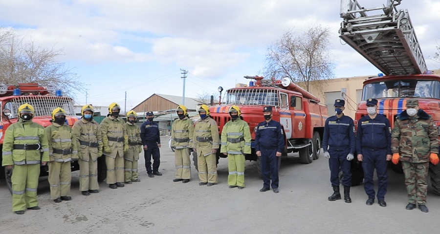 ЁНҒИННИ БАРТАРАФ ЭТИШ БЎЙИЧА АМАЛИЙ ТАКТИК МАШҒУЛОТ ЎТКАЗИЛД