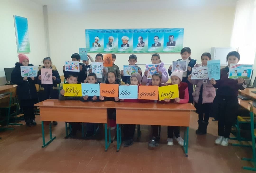 “BIZ ZOʻRAVONLIKKA QARShIMIZ!” ShIORI OSTIDA SEMINAR-TRENING