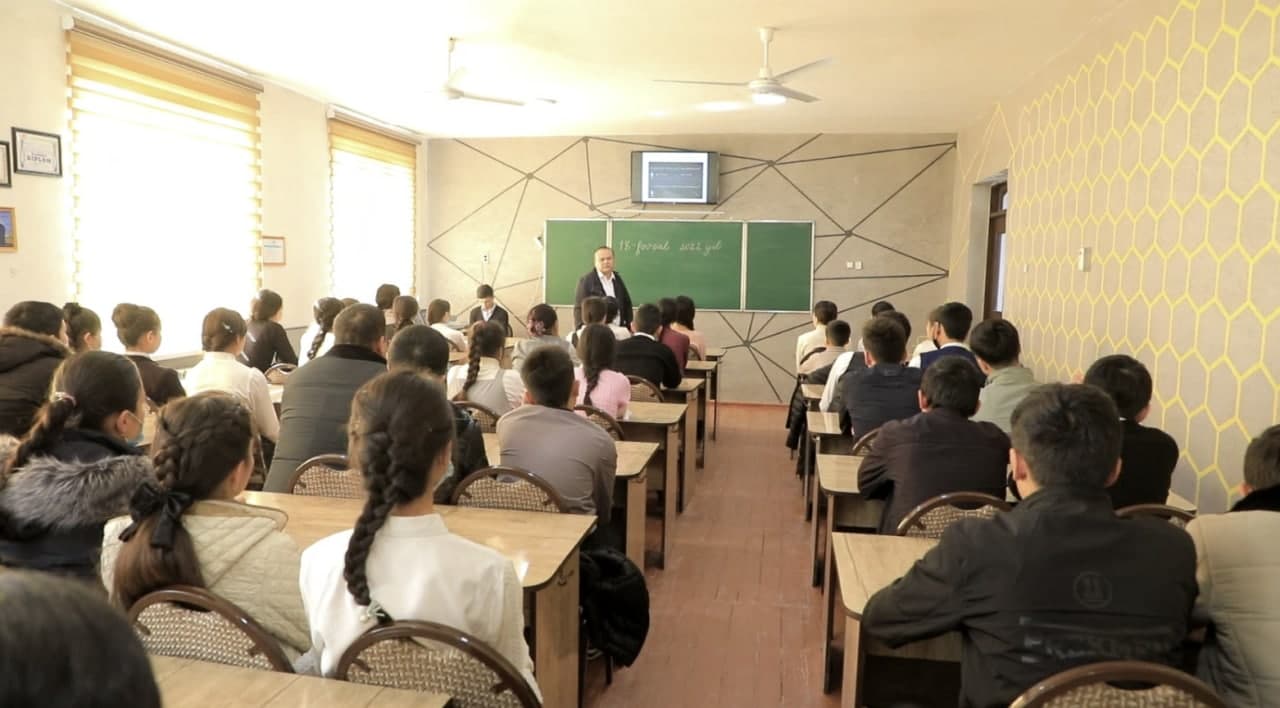 BIOLOGIYa FANLARI FALSAFA DOKTORI OʻZI OʻQIGAN MAKTABDA “MAH