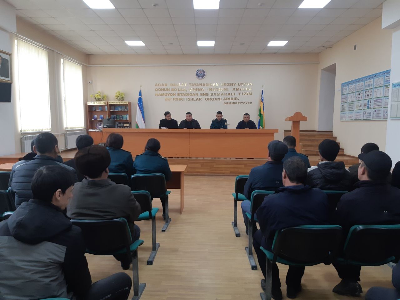 Пробация ҳисобидаги ёшлар билан учрашув бўлиб ўтди