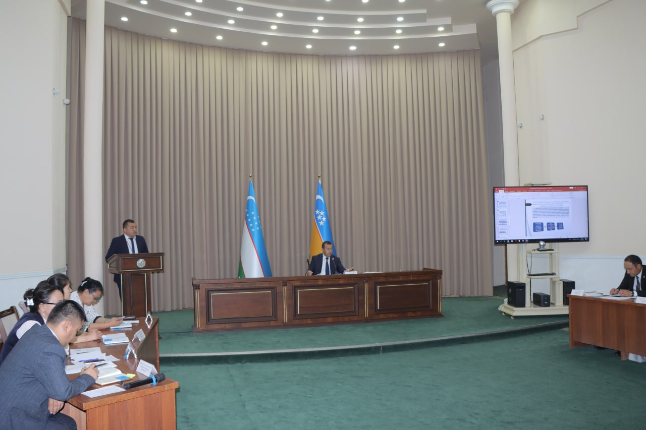Xalq deputatlari Amudaryo tuman Kengashining 49-sessiyasi to