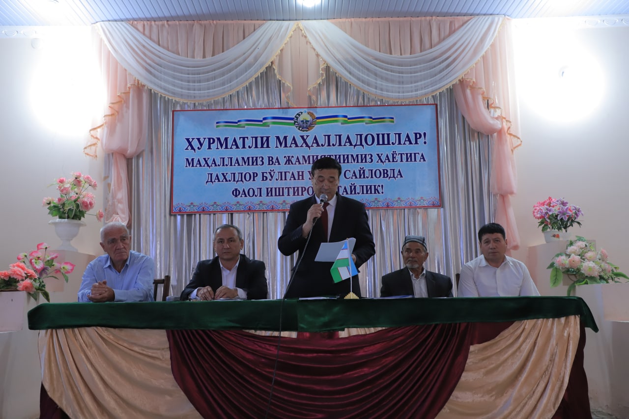 Fuqarolar yigʻinlari raislari saylovi qonun talablari asosid