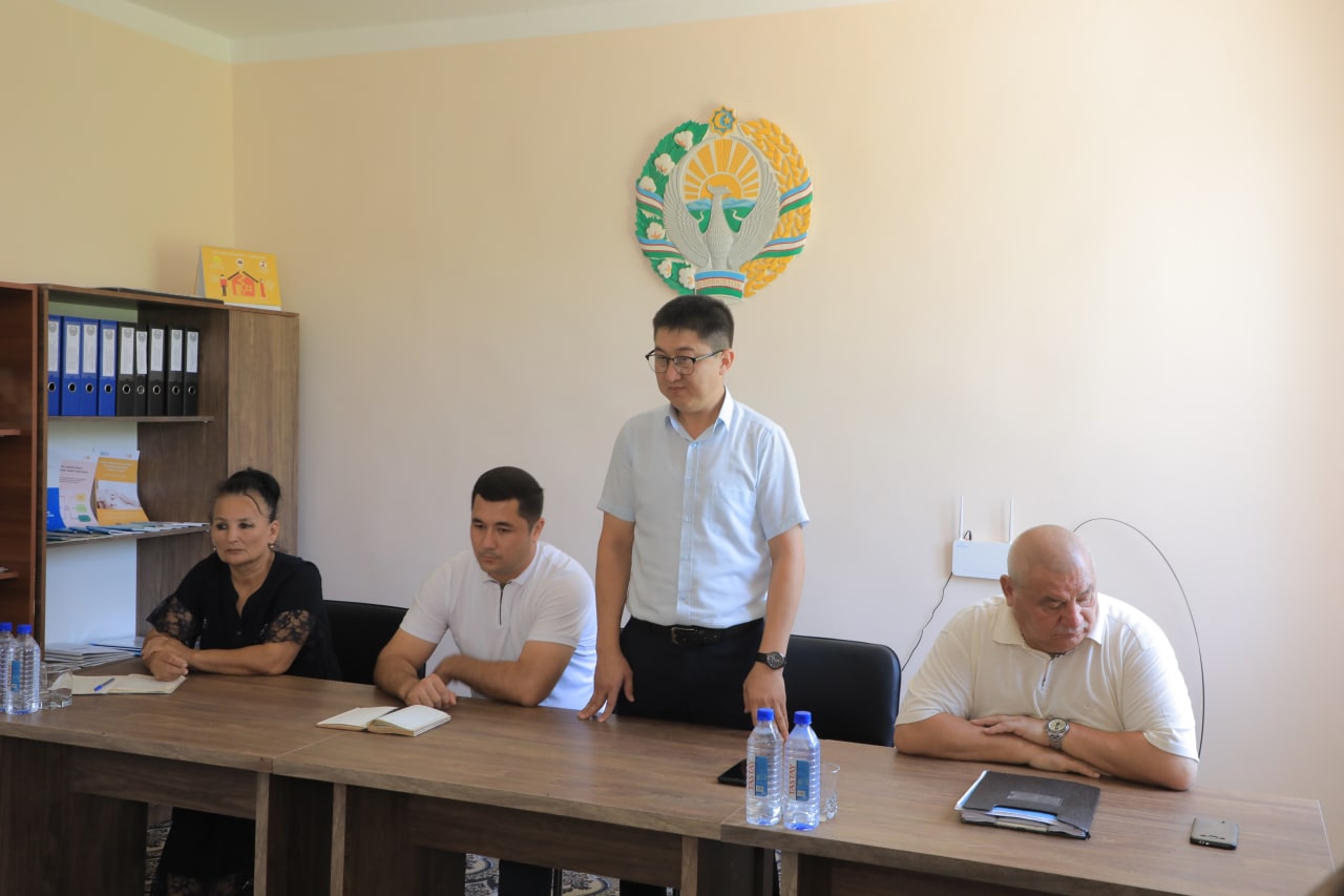 TOShYoP OVULIDA SAYYoR QABUL OʻTKAZILDI