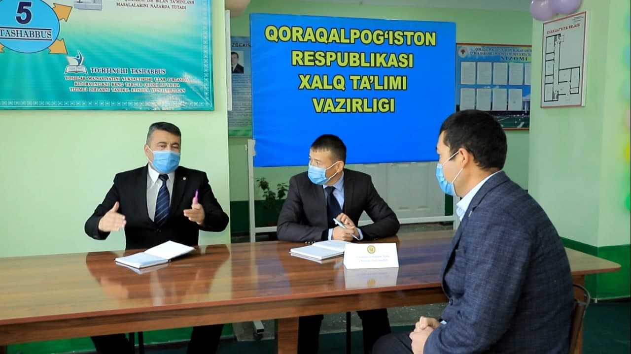 Xalq taʼlimi vazirligi tomonidan sayyor qabul oʻtkazildi