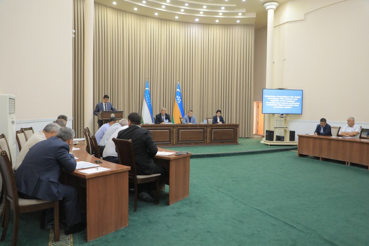 Oliy Majlis Senatining 32-yalpi majlisida qabul qilingan qon