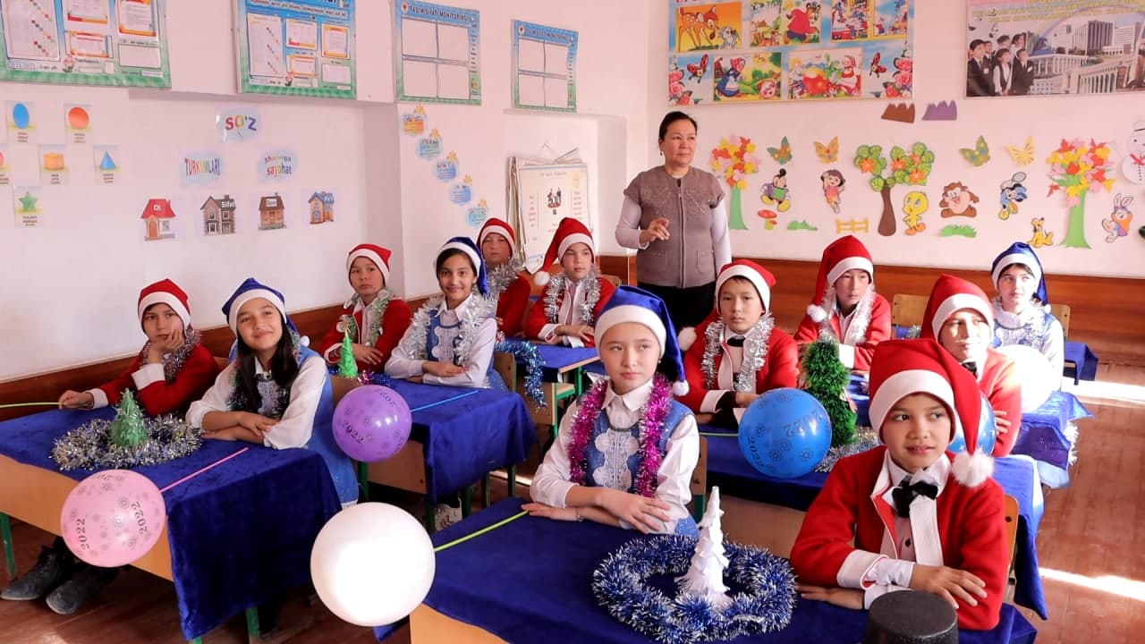 36-SONLI MAKTABDA «SALOM YaNGI YIL» DEB NOMLANGAN TADBIR OʻT