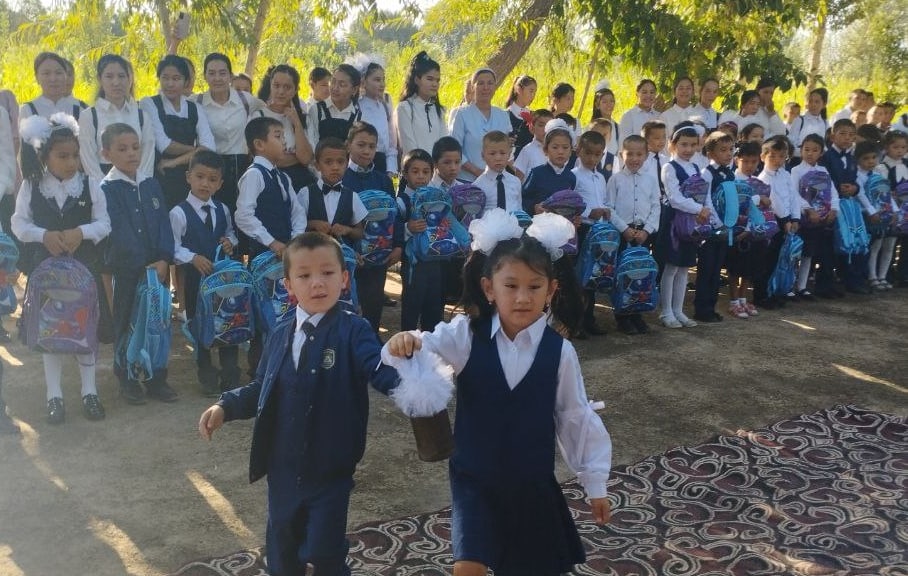 27-SONLI MAKTABDA YaNGI OʻQUV YILI BOShLANIShIGA BAGʻIShLANG