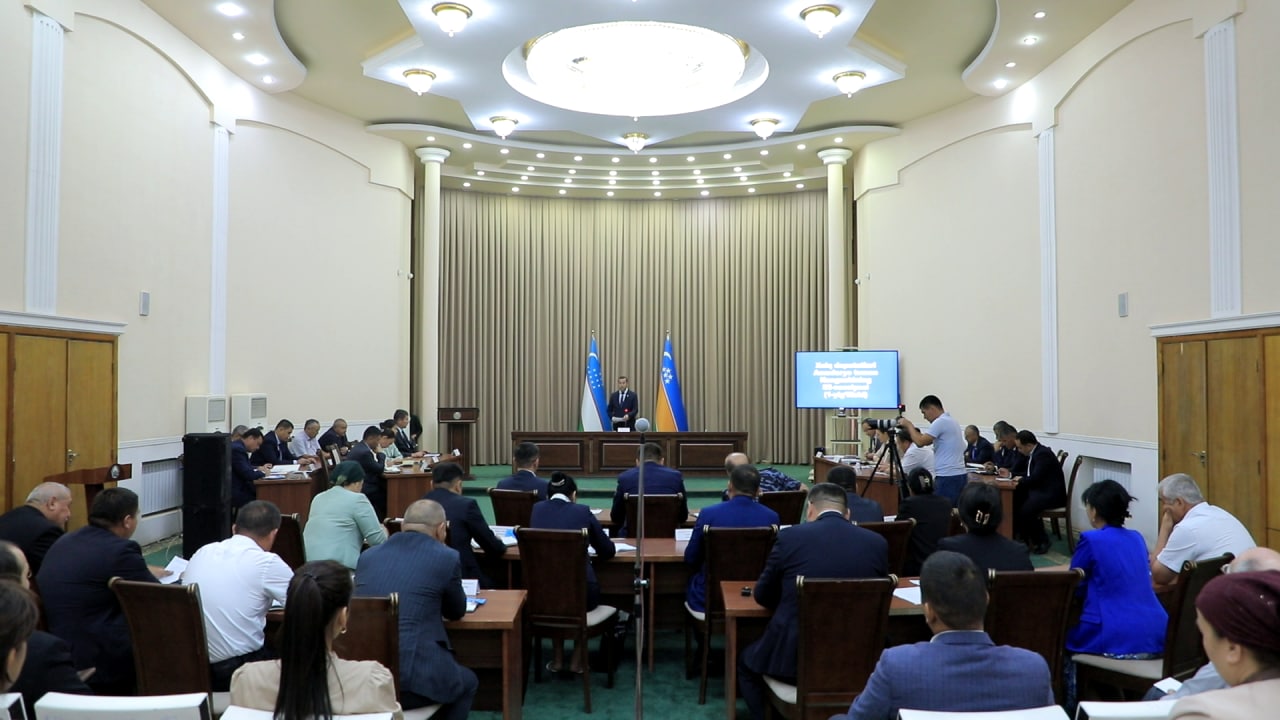 Xalq deputatlari Amudaryo tuman Kengashining 52-sessiyasi to