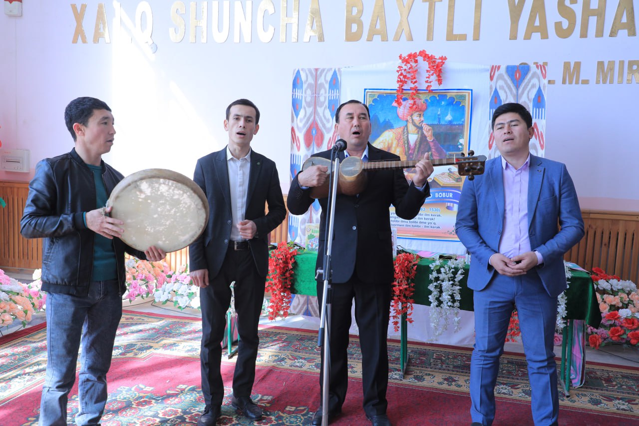 “BUYuK ShOH VA ShOIR” MAVZUSIDAGI ADABIY-MUSIQIY TADBIR BARC