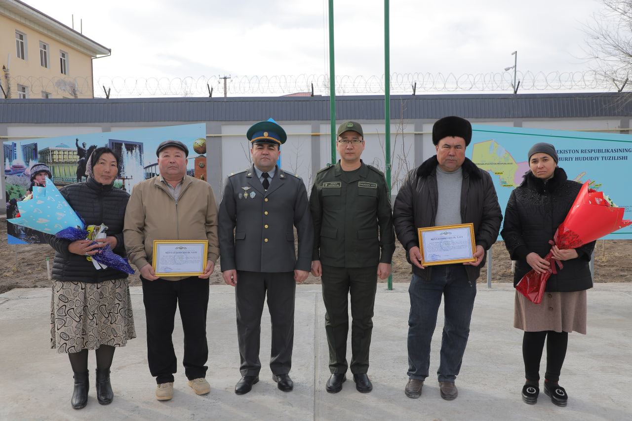 DXX Chegara qoʻshinlariga qarashli harbiy qismda “Ochiq eshi